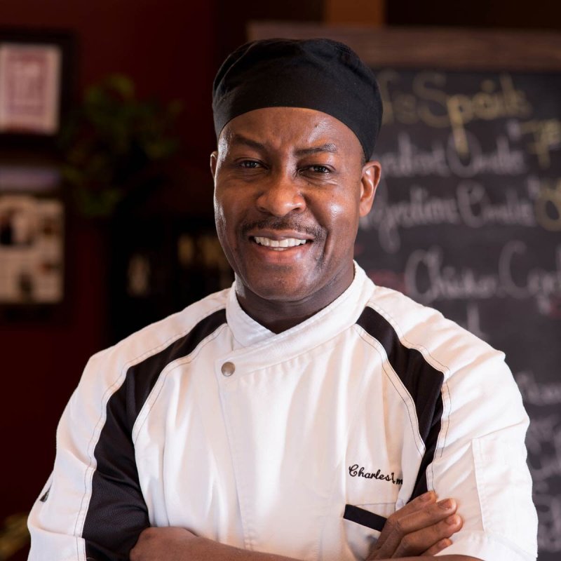 Chaz 51 Steakhouse owner and chef Charles Amherst